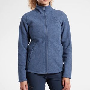 ATHLETA Stroll Fleece Full Zip, Medium